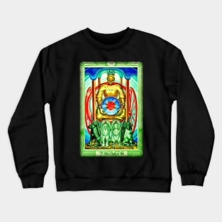 Thoth Tarot - VII - The Chariot. Crewneck Sweatshirt